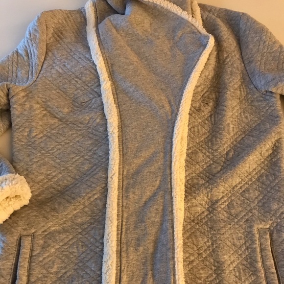 Like New LL Bean Jersey Open Front Jacket - Picture 8 of 8